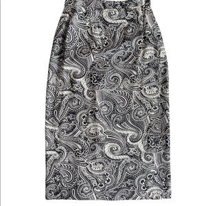 Talbots wrap maxi skirt ankle length sz 14